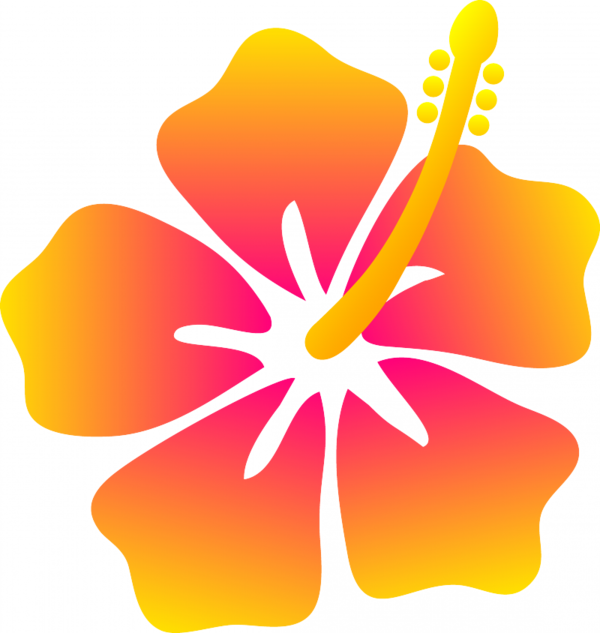 Free Hibiscus Flower Petal Flora Clipart Clipart Transparent Background