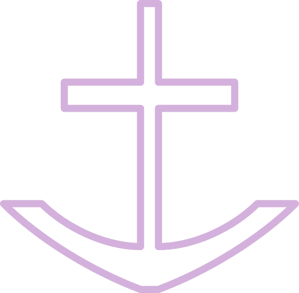 Free Sailor Cross Line Symbol Clipart Clipart Transparent Background