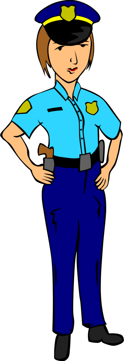 Free Police Standing Male Boy Clipart Clipart Transparent Background