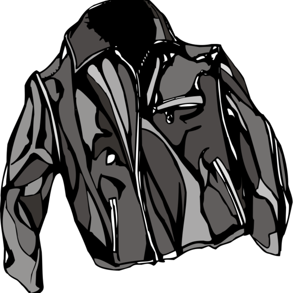 Free Jacket Black And White Jacket Sleeve Clipart Clipart Transparent Background