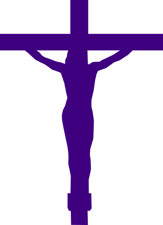 Free Cross Violet Standing Cross Clipart Clipart Transparent Background