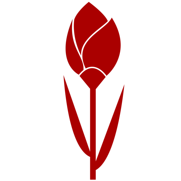 Free Tulip Flower Plant Logo Clipart Clipart Transparent Background