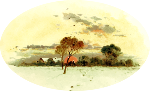 Free Landscape Watercolor Paint Tree Paint Clipart Clipart Transparent Background