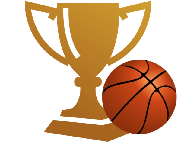 Free Basketball Trophy Award Clipart Clipart Transparent Background