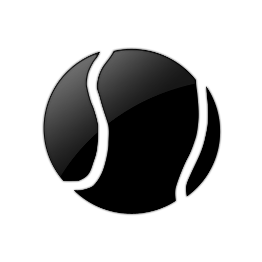 Free Tennis Logo Circle Symbol Clipart Clipart Transparent Background