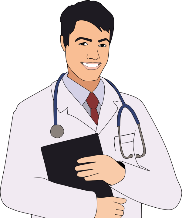 Free Job Stethoscope Person Physician Clipart Clipart Transparent Background