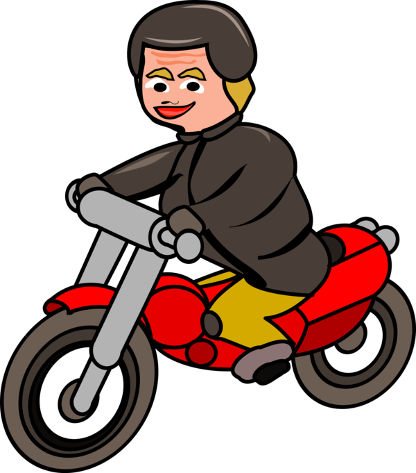 Free Motorcycle Vehicle Headgear Clipart Clipart Transparent Background