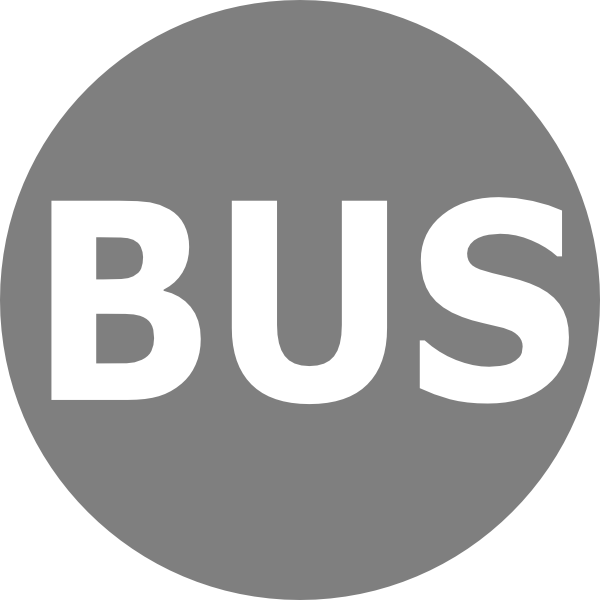 Free Bus Text Logo Circle Clipart Clipart Transparent Background