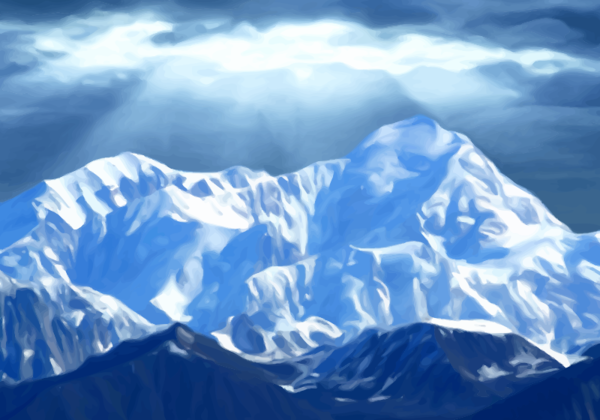 Free Ocean Mountainous Landforms Sky Mountain Clipart Clipart Transparent Background