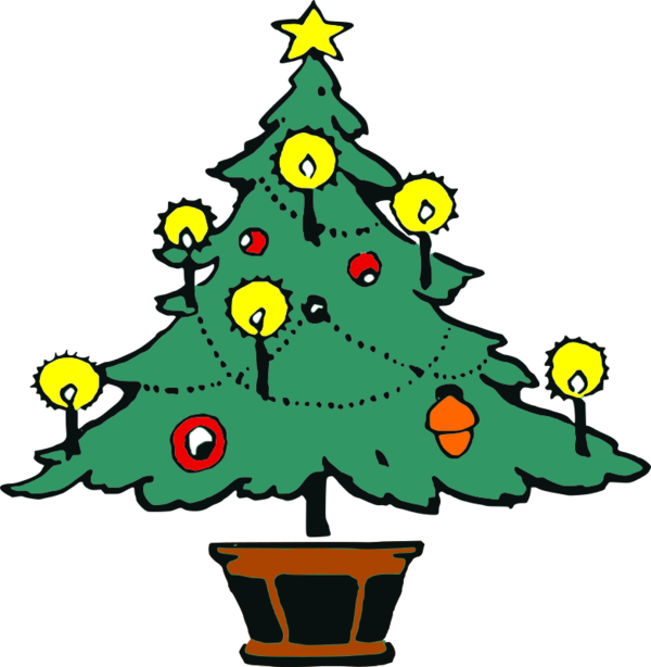 Free Tree Christmas Tree Tree Woody Plant Clipart Clipart Transparent Background