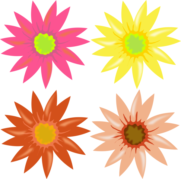 Free Family Flower Sunflower Flora Clipart Clipart Transparent Background