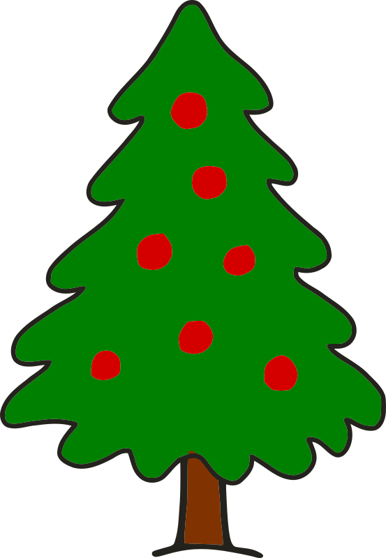 Free Leaf Christmas Tree Christmas Decoration Tree Clipart Clipart Transparent Background