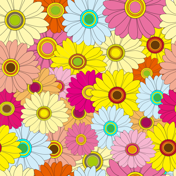 Free Gerbera Flower Sunflower Floristry Clipart Clipart Transparent Background