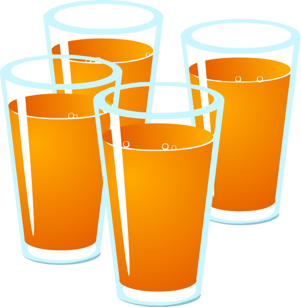 Free Juice Juice Pint Glass Orange Juice Clipart Clipart Transparent Background