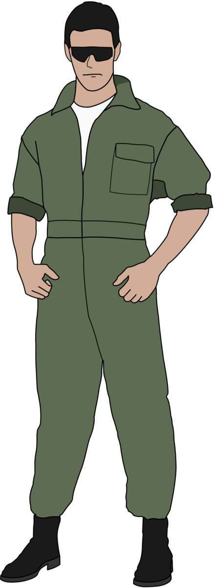 Free Air Force Standing Military Uniform Uniform Clipart Clipart Transparent Background