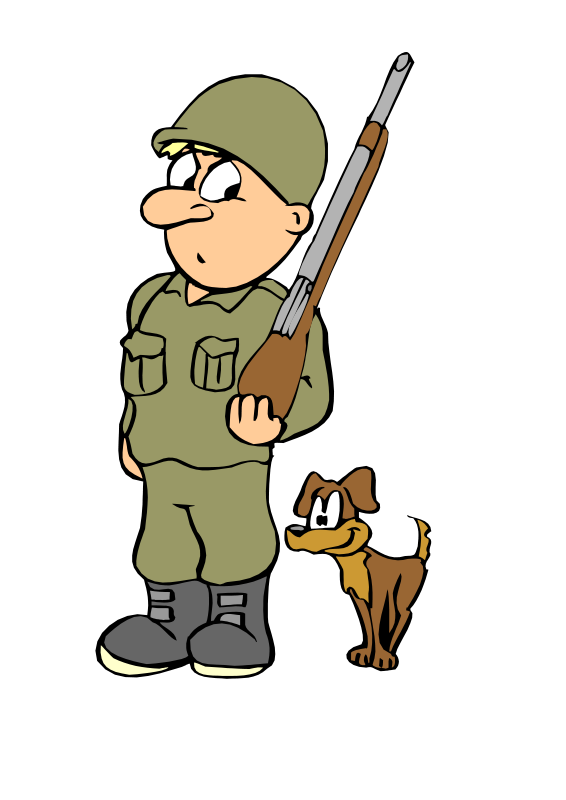 Free Army Cartoon Male Finger Clipart Clipart Transparent Background