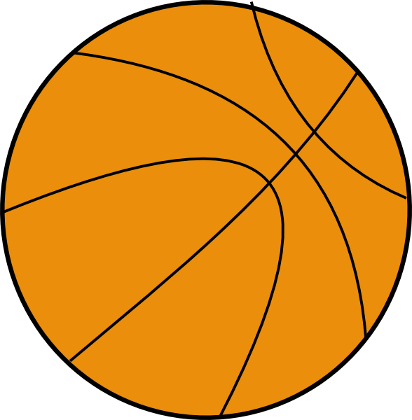 Free Basketball Circle Leaf Line Clipart Clipart Transparent Background
