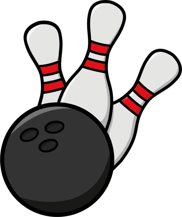 Free Bowling Line Sports Equipment Clipart Clipart Transparent Background