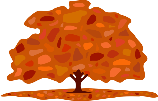 Free Autumn Tree Clipart Clipart Transparent Background