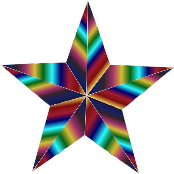 Free Christmas Symmetry Star Triangle Clipart Clipart Transparent Background