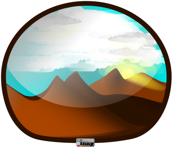 Free Landscape Sky Circle Clipart Clipart Transparent Background