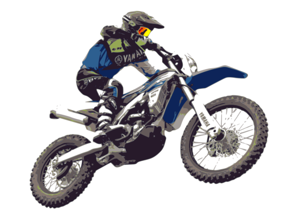 Free Motorcycle Motocross Racing Freestyle Motocross Clipart Clipart Transparent Background