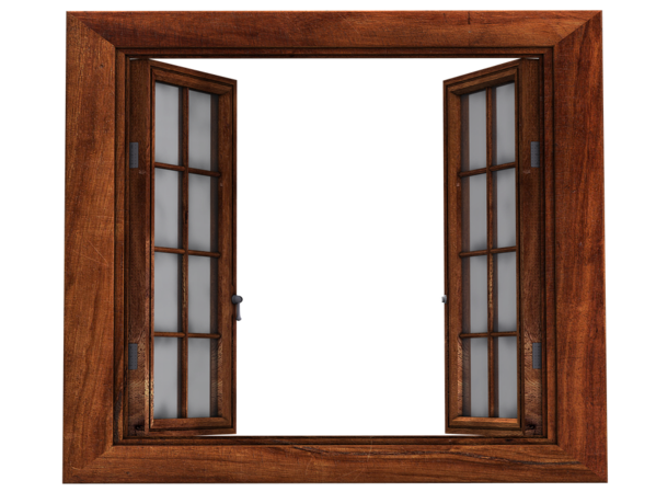 Free House Window Wood Picture Frame Clipart Clipart Transparent Background