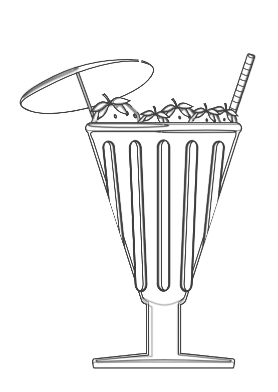 Free Martini Black And White Drinkware Structure Clipart Clipart Transparent Background