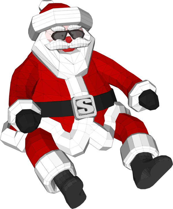 Free Christmas Santa Claus Christmas Clipart Clipart Transparent Background