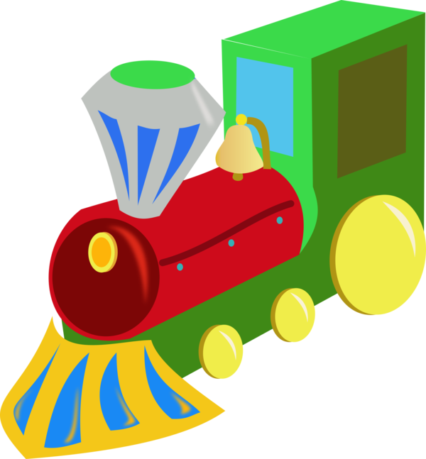 Free Train Toy Play Line Clipart Clipart Transparent Background