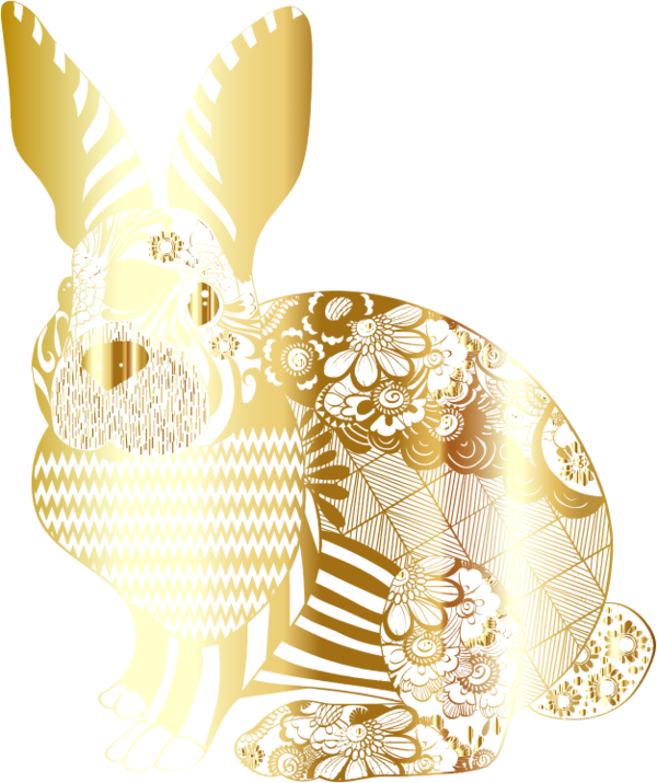 Free Rabbit Rabbit Easter Bunny Clipart Clipart Transparent Background