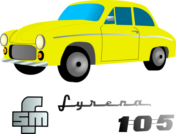 Free Car Car Vehicle Cartoon Clipart Clipart Transparent Background