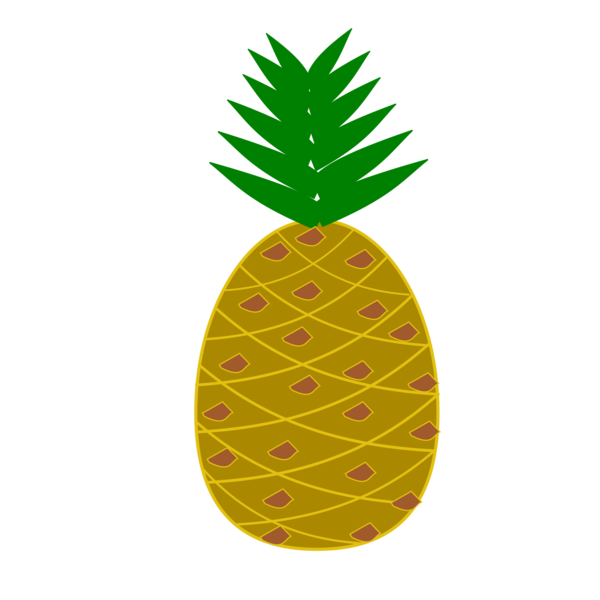 Free Fruit Fruit Pineapple Ananas Clipart Clipart Transparent Background