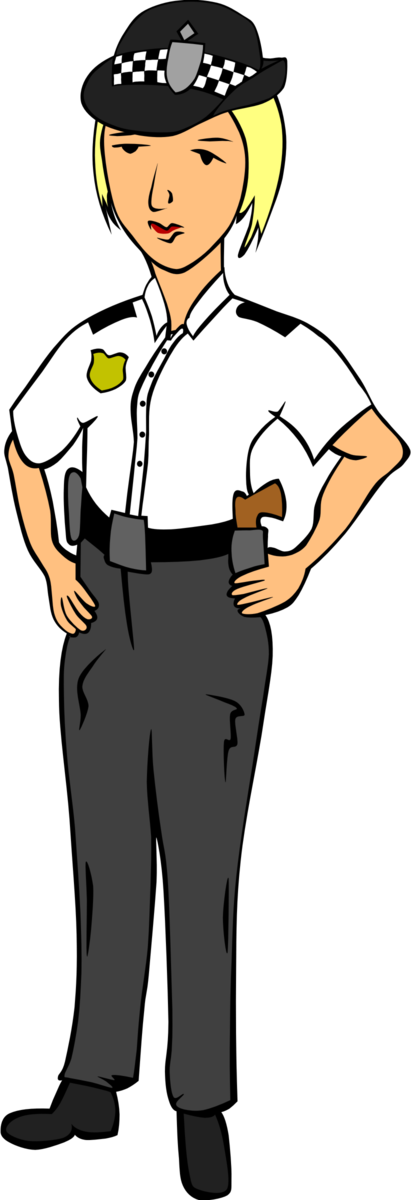 Free Police Clothing Man Standing Clipart Clipart Transparent Background
