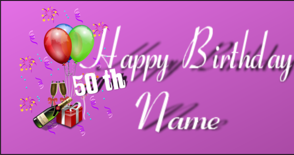 Free Birthday Text Violet Magenta Clipart Clipart Transparent Background