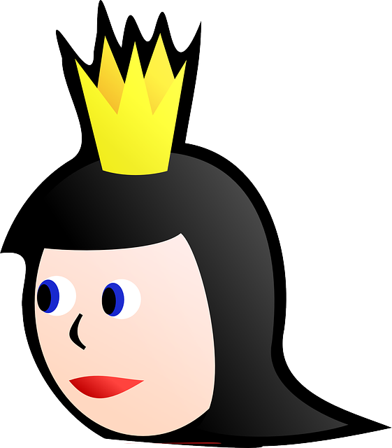 Free Queen Face Facial Expression Smile Clipart Clipart Transparent Background
