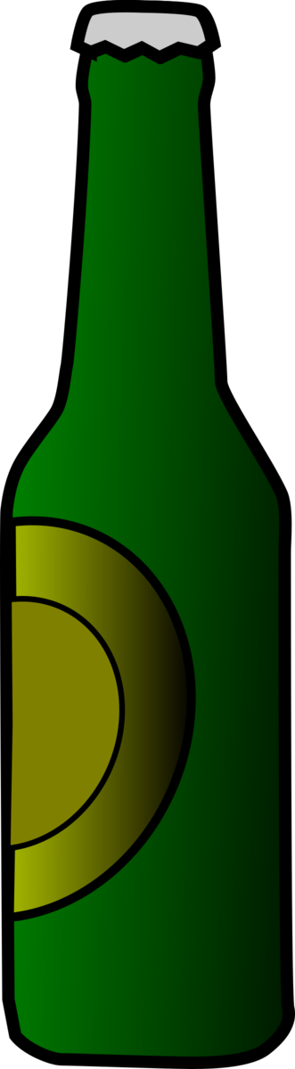 Free Beer Bottle Glass Bottle Beer Bottle Clipart Clipart Transparent Background