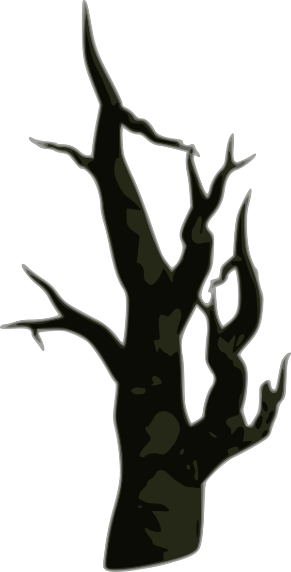 Free Tree Hand Silhouette Arm Clipart Clipart Transparent Background