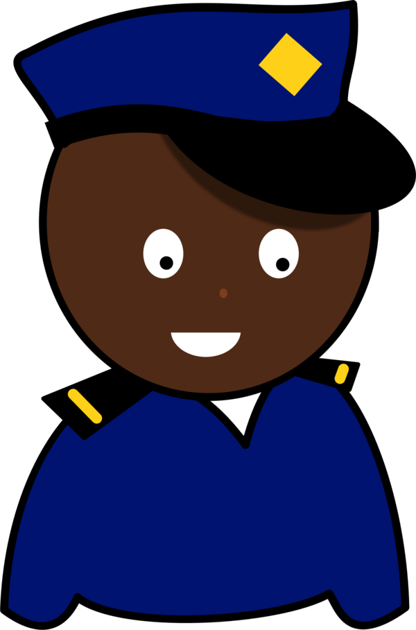 Free Police Headgear Smile Mortarboard Clipart Clipart Transparent Background