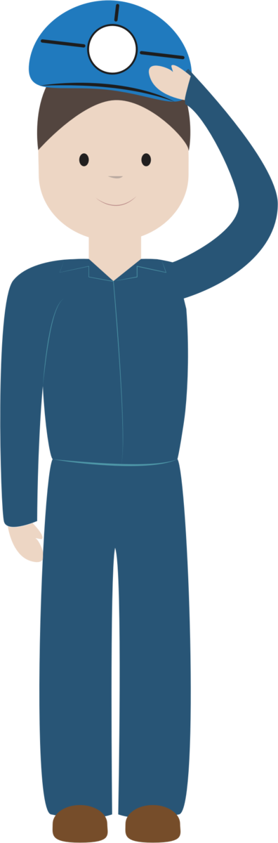 Free Engineer Clothing Face Standing Clipart Clipart Transparent Background