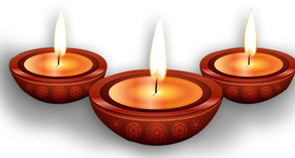 Free Diwali Wax Lighting Candle Clipart Clipart Transparent Background