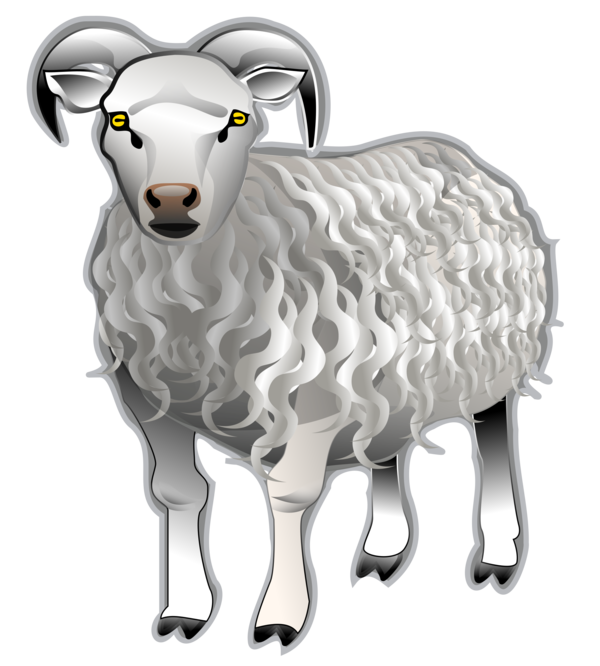 Free Sheep Sheep Horn Goats Clipart Clipart Transparent Background