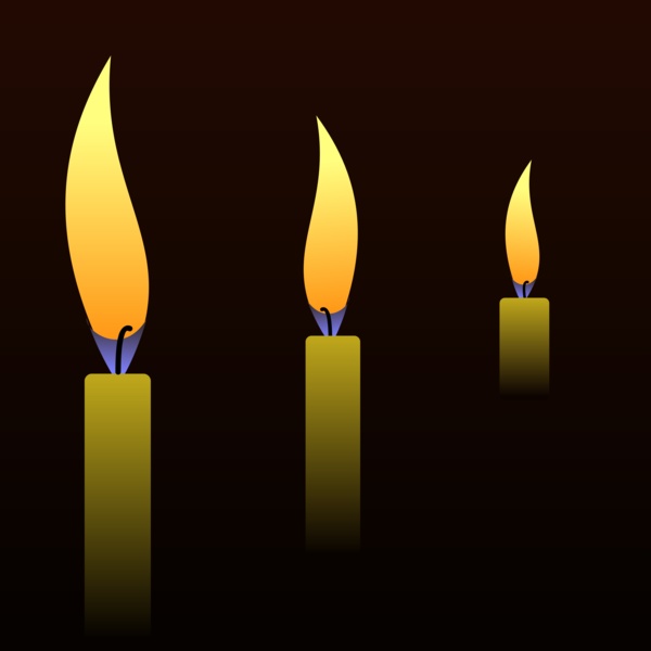 Free Kwanzaa Lighting Candle Heat Clipart Clipart Transparent Background