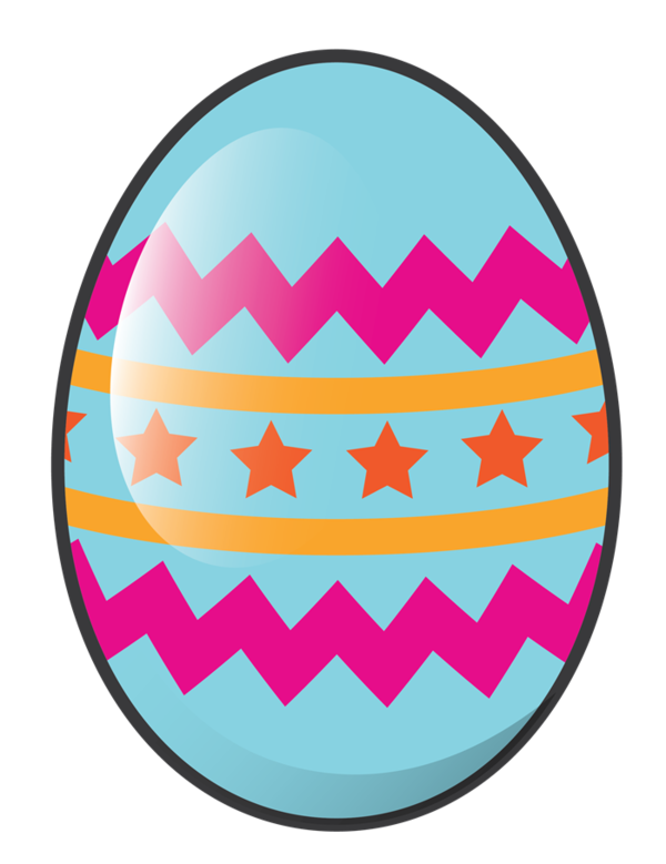 Free Easter Easter Egg Line Area Clipart Clipart Transparent Background