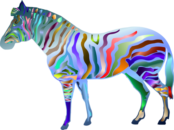 Free Zebra Zebra Mane Horse Clipart Clipart Transparent Background