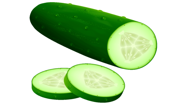 Free Fruit Vegetable Cucumber Food Clipart Clipart Transparent Background