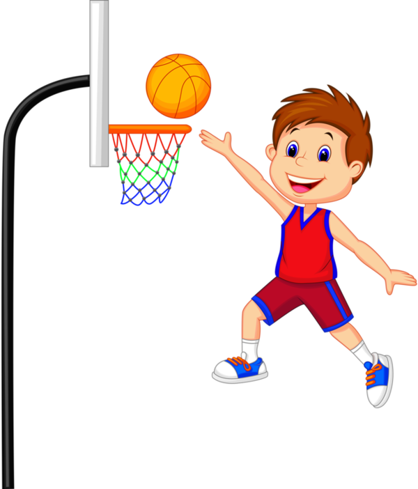 Free Basketball Male Play Boy Clipart Clipart Transparent Background