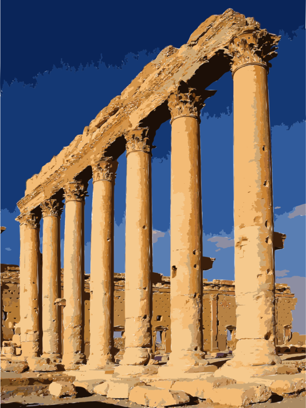 Free Temple Ancient Roman Architecture Historic Site Column Clipart Clipart Transparent Background