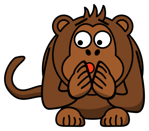 Free Monkey Nose Head Wildlife Clipart Clipart Transparent Background