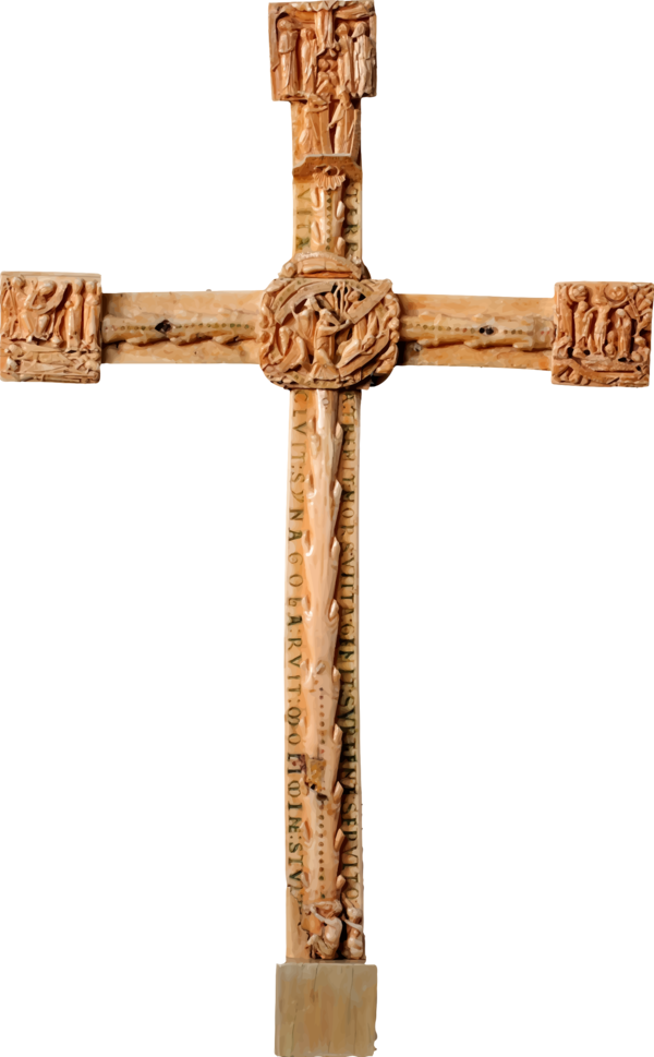 Free Book Cross Religious Item Crucifix Clipart Clipart Transparent Background